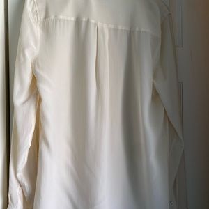 Equipment Silk Cream Shirt